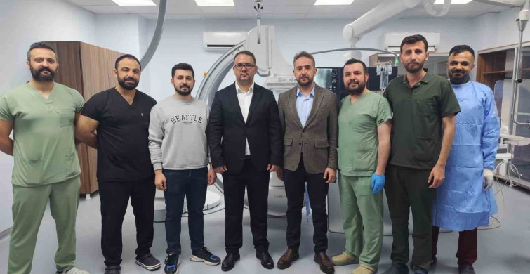 Kahta'da Anjiyo Ünitesinde İlk Başarılı Tedavi Gerçekleşti