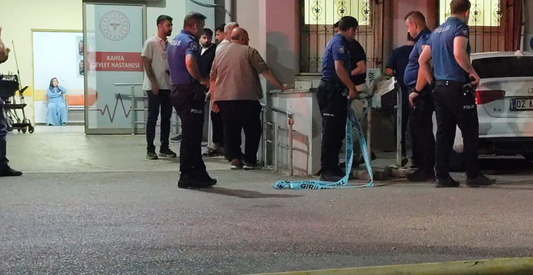 Kahta'da bir kişi eniştesini silahla yaraladı