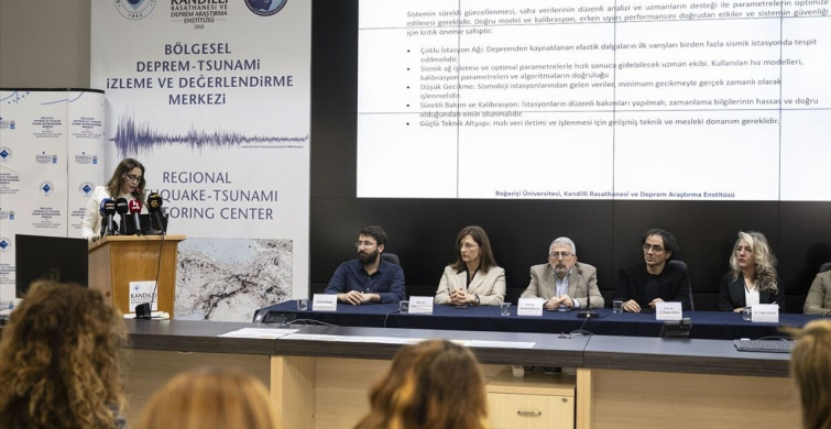 Kandilli Rasathanesi'nde Deprem Erken Uyarı Sistemi Gelişmeleri Paylaşıldı