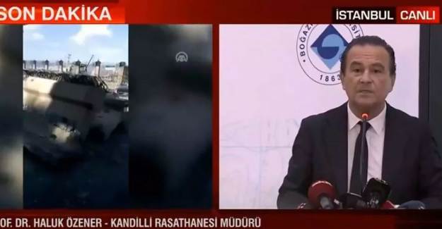Kandilli Rasathanesi'nden Tsunami Açıklaması