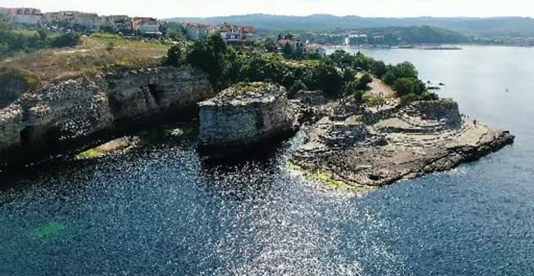 Kandıra'nın Doğal Güzellikleri Havadan Görüntülendi