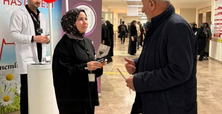 Kanser Haftası'nda Bayburt'ta Bilgilendirme Etkinliği