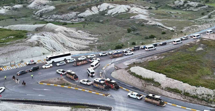 Kapadokya'da 19 Mayıs Hava Balonları Uçuşa Geçemedi
