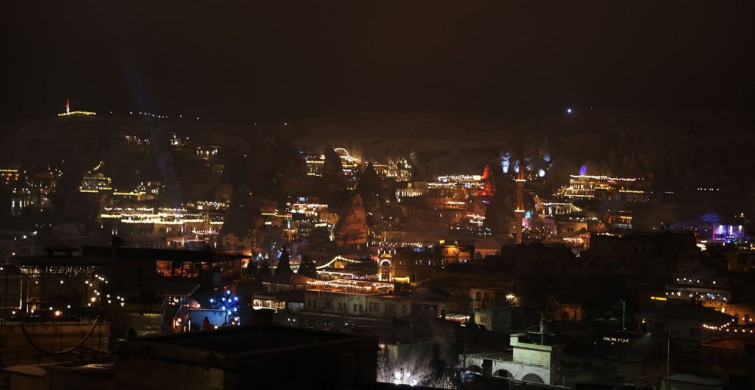 Kapadokya'da 2026 Yeni Yılı Coşkusu