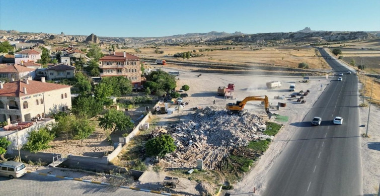 Kapadokya'da Kaçak Yapılara Geçit Yok