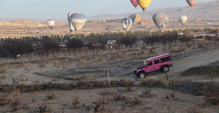 Kapadokya'da Ziyaretçi Rekoru: 4 Milyon 523 Bin Kişi