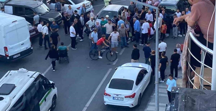 Kapaklı'da ters yönden gelen otomobil ile motosiklet çarpıştı: 1 yaralı