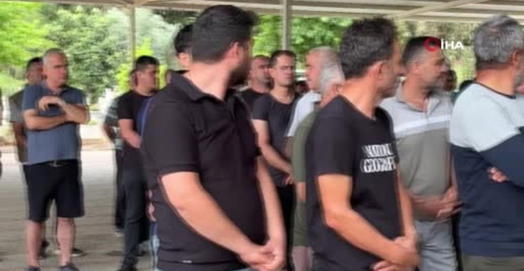 Kapı gıcırtısı kavgasında hayatını kaybeden baba toprağa verildi