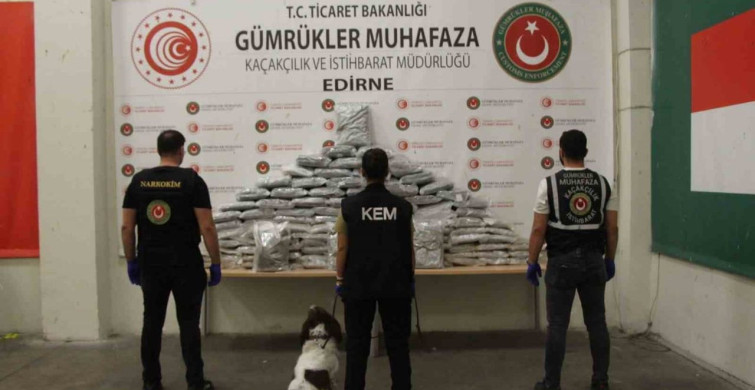 Kapıkule Gümrük Kapısı'nda 54 Milyon Liralık Uyuşturucu Operasyonu