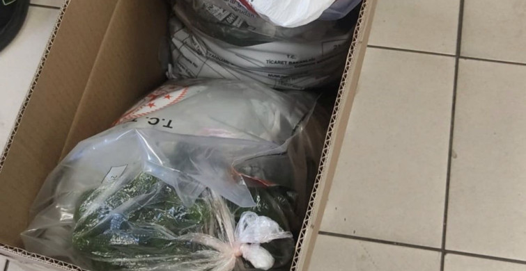 Kapıkule Sınır Kapısı'nda Canlı Yeşil Alg Ele Geçirildi