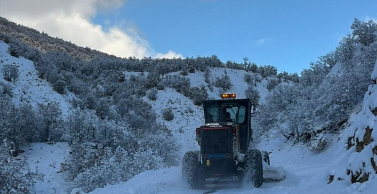 Kar Yağışı Nedeniyle 746 Yerleşim Yerine Ulaşım Sağlanamıyor