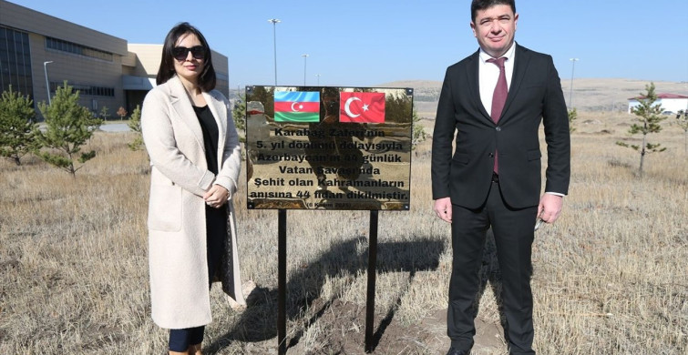 Karabağ Zaferi'nin 5. Yıl Dönümünde Fidan Dikimi