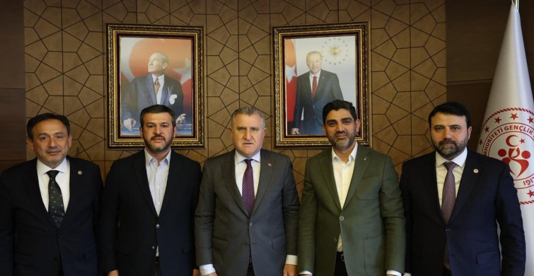 Karabük Heyeti Gençlik ve Spor Bakanı ile Buluştu