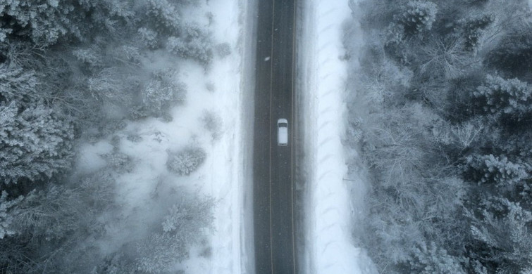 Karabük, Kocaeli ve Zonguldak'ta Kar Yağışı Hayatı Olumsuz Etkiliyor