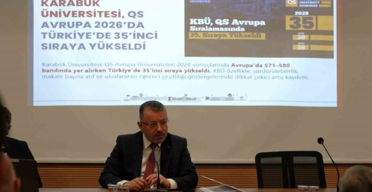 Karabük Üniversitesi akademik başarıda yükselişini sürdürüyor
