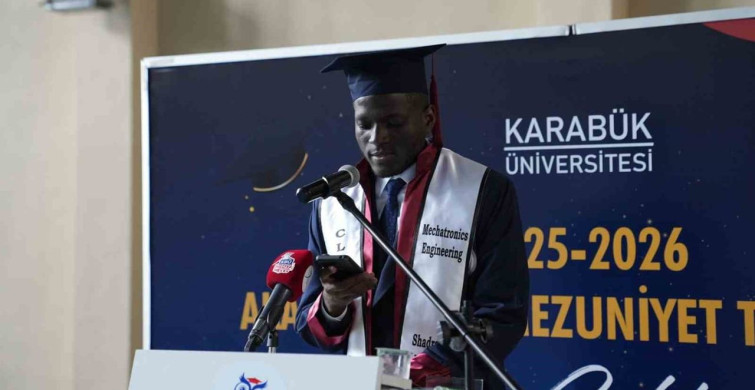 Karabük Üniversitesi mühendislik ve doğa bilimleri fakültesi mezunlarını uğurladı