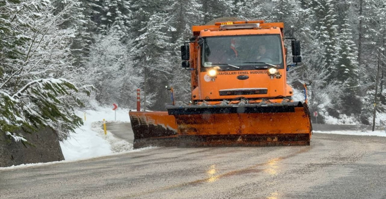 Karabük Yükseklerinden Kar Manzarası