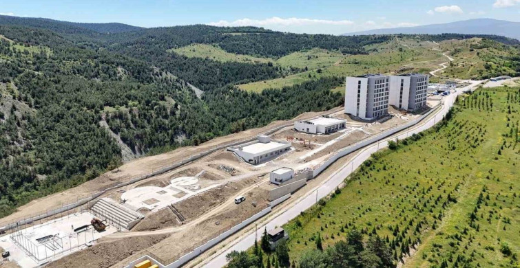 Karabük'te 419 kişilik öğrenci yurdunun inşaatında sona yaklaşıldı