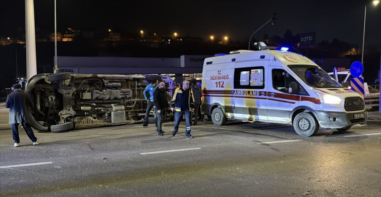 Karabük'te Ambulans Kazası