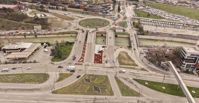 Karabük'te Estetik Kavşak Düzenlemeleri