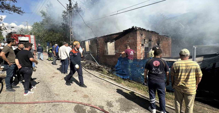 Karabük'te evde çıkan yangında 2 yaşındaki çocuk yaşamını yitirdi