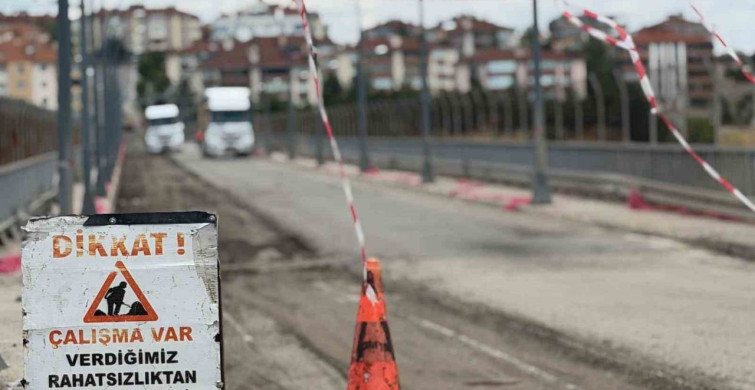 Karabük'te Kanyon Köprü trafiğe geçici olarak kapatıldı