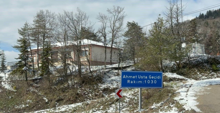 Karabük'te Kar Yağışı ile Beyaza Büründü