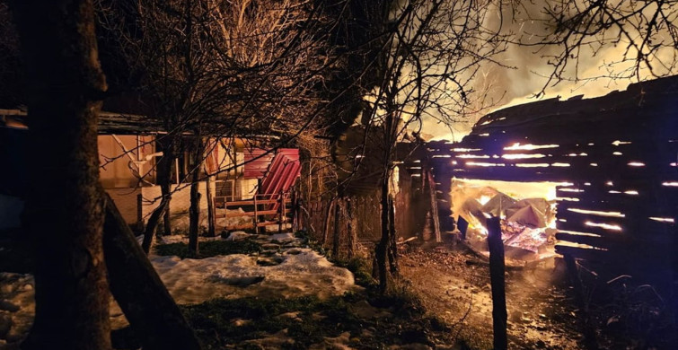 Karabük'te Korkutan Yangın