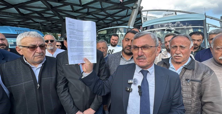 Karabük'te Minibüs Esnafından Haksız Rekabet Tepkisi