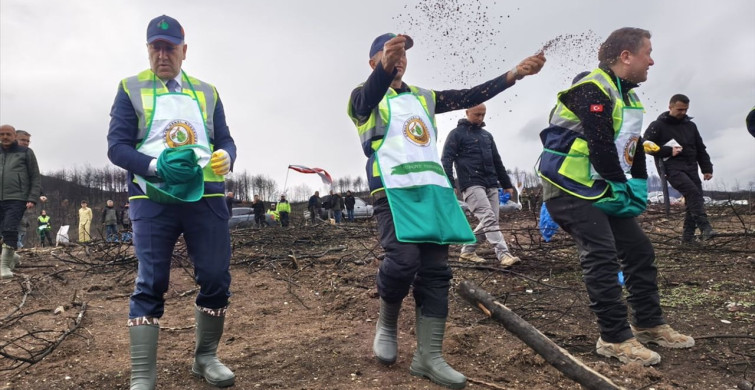 Karabük'te Orman Yangınlarına Karşı Önlem: Su Tankeri Dağıtımı ve Tohum Ekimi