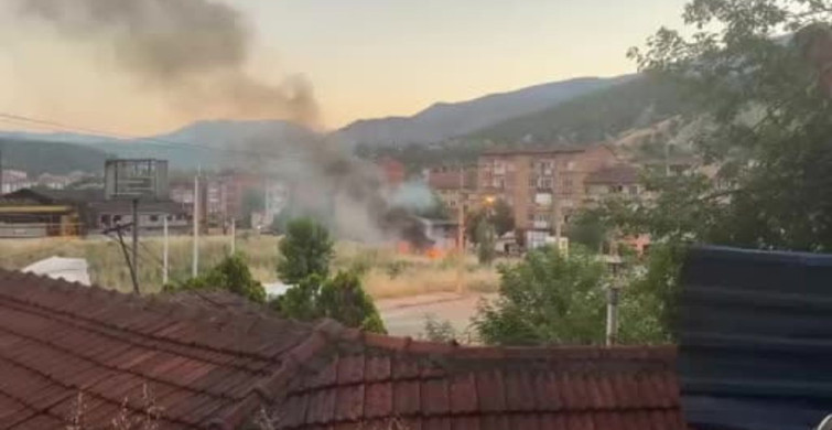 Karabük'te otluk alanda çıkan yangın kontrol altına alındı