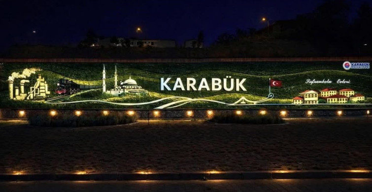 Karabük'te Şehir Girişlerine Estetik Dokunuş