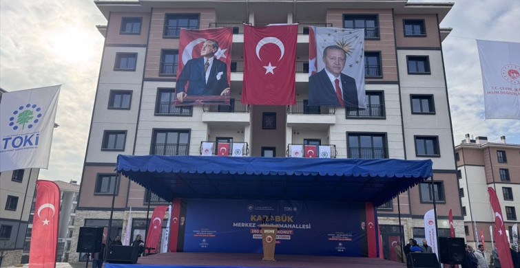 Karabük'te TOKİ Konutları Hak Sahiplerine Teslim Edildi