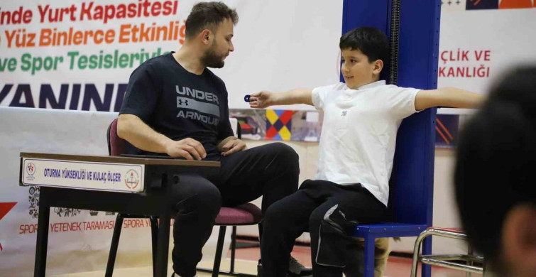 Karabük'te Yetenek Taraması ve Spora Yönlendirme Programı Başladı