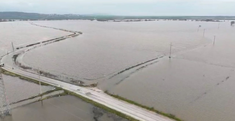 Karacabey Ovası Şiddetli Yağışlarla Sular Altında Kaldı