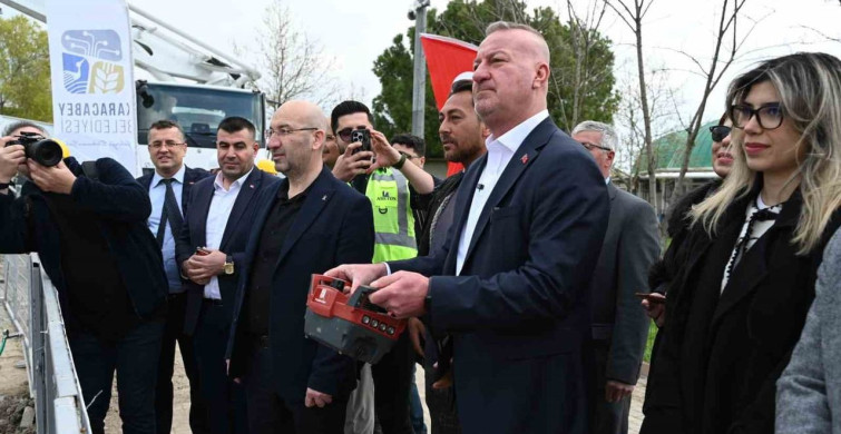 Karacabey'de Modern Hamam ve Sauna Kompleksi Temeli Atıldı