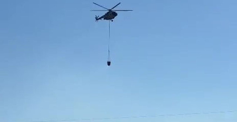 Karacabey'de tarım arazisinde yangın söndürüldü