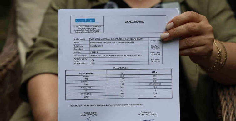 Karacadağ Pirinci: Sağlık ve Kalite Testten Geçti