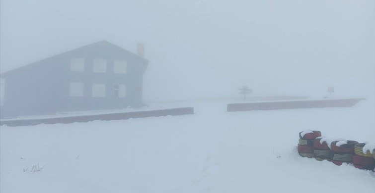 Karacadağ'a İlk Kar Yağdı