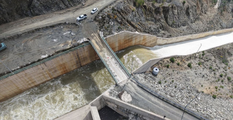 Karaçay Barajı'nda Su Seviyesi Yükseldi