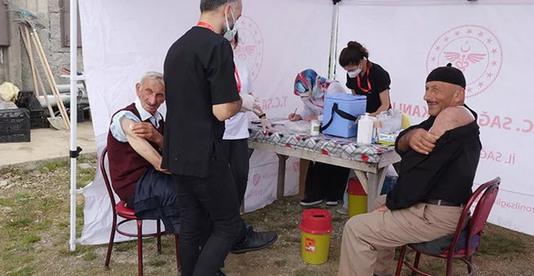 Karadeniz Yaylalarında Aşı Seferberliği Yapılıyor!