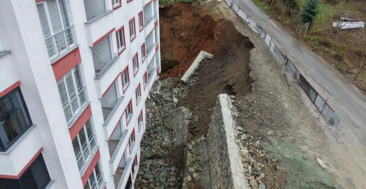 Karadeniz'de istinat duvarı riski artıyor