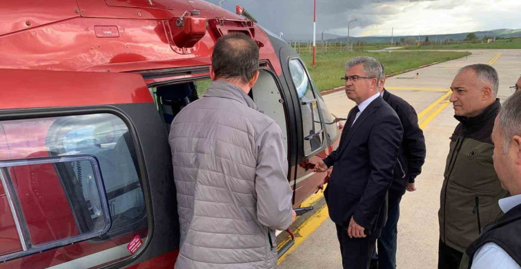Karadeniz'e Yangın Söndürme Helikopteri Görevlendirildi