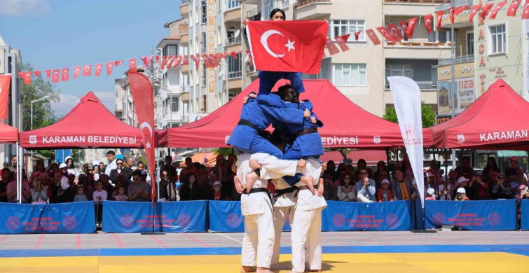 Karaman'da 19 Mayıs Coşkusu