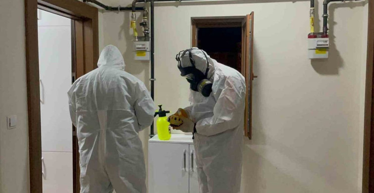 Karaman'da apartmanda böcek ilacı alarmı: bina sakinleri tahliye edildi