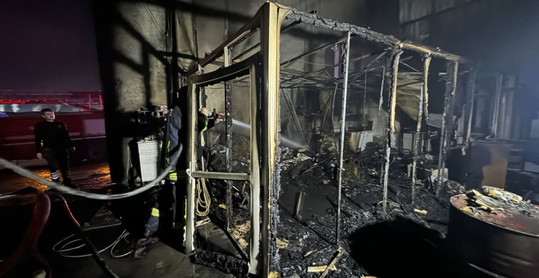 Karaman'da Fabrikada Yangın Kontrol Altına Alındı