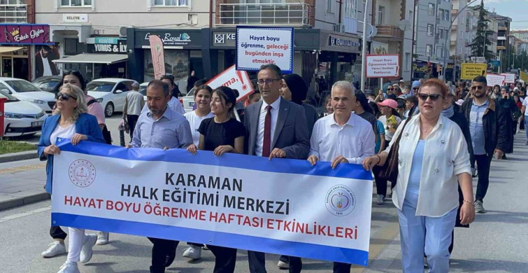 Karaman'da Hayat Boyu Öğrenme Haftası Coşkuyla Başladı