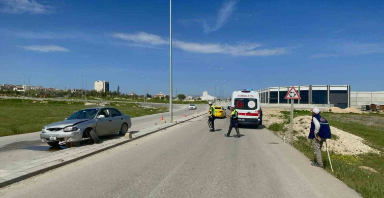 Karaman'da Otomobil Kazası: 1 Yaralı