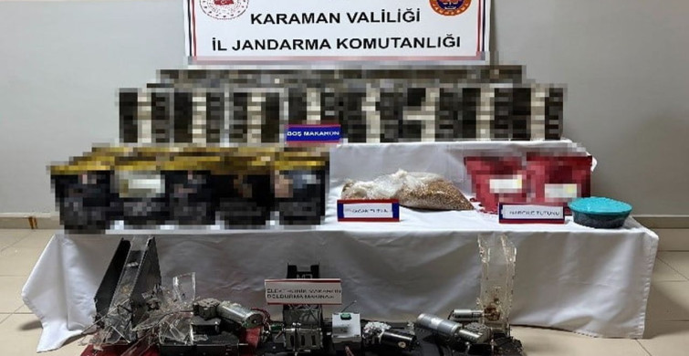 Karaman'da tarihi eser ele geçirildi: 7 tutuklama