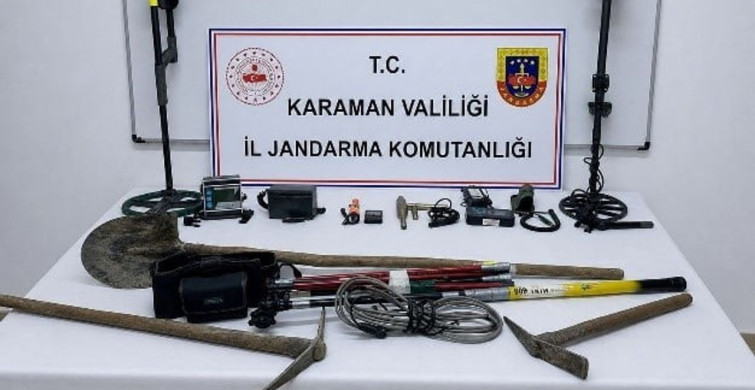 Karaman'da Tarihi Eserler ve Tutuklamalar: 12 Gözaltı